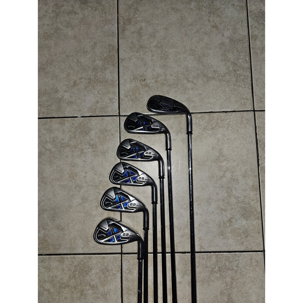Callaway - X22	- IRON SET 5-Pw - Steel - UNIFLEX	 6 Clubs